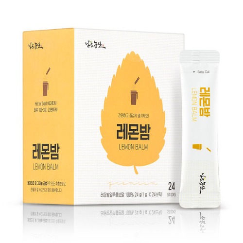M 남도농산 레몬밤 1g x 24스틱 - 레몬밤차