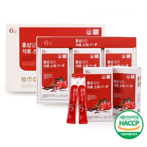 M 홍삼담은 석류스틱 골드 10g x 30포 + 쇼핑백
