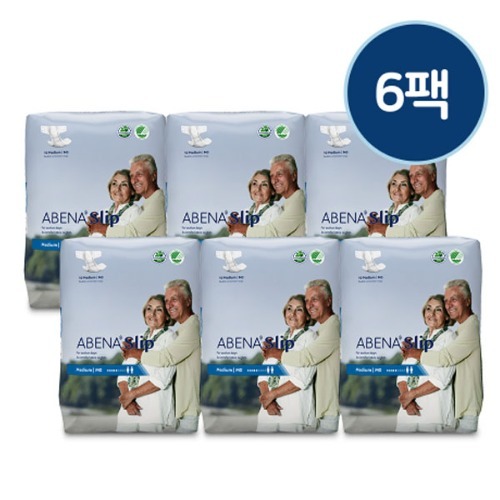 M 아베나 라이트 팬티 남녀공용 중형 14매 x 6팩 - 성인용기저귀