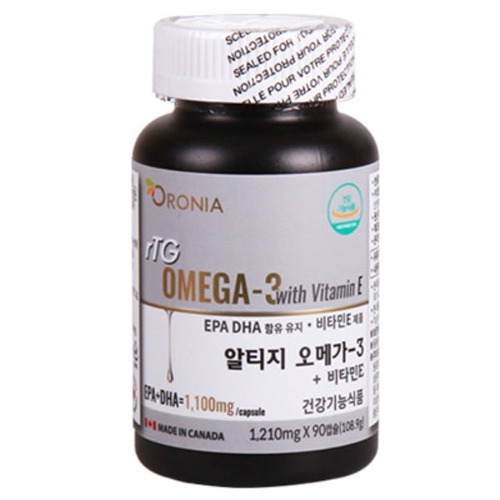 M 오로니아 알티지 오메가3 비타민E 1210mg x 90캡슐 - 영양제