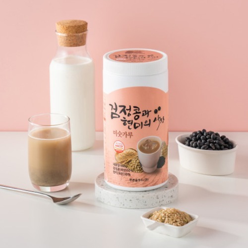M 검정콩과 현미의 사랑 미숫가루 500g 식사대용 선식 분말