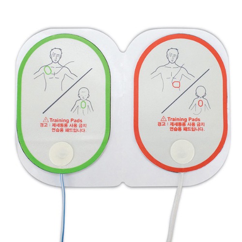 M 메디아나 교육용 제세동기 T15 전용패드 AED 연습용 패드