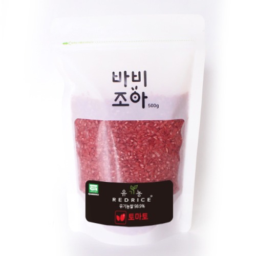 M 유기농 레드 라이스 토마토쌀 500g 컬러영양쌀